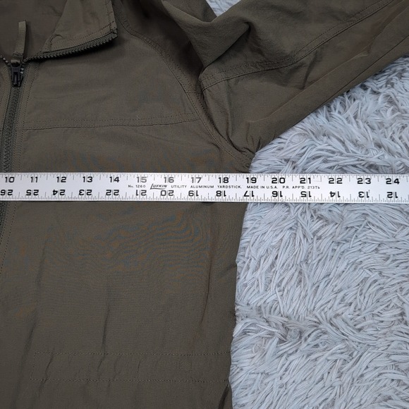 Eddie Bauer Jacket Womens S Green Travex Coat Zip Up Comfort Pockets Gorpcore - Picture 3 of 13